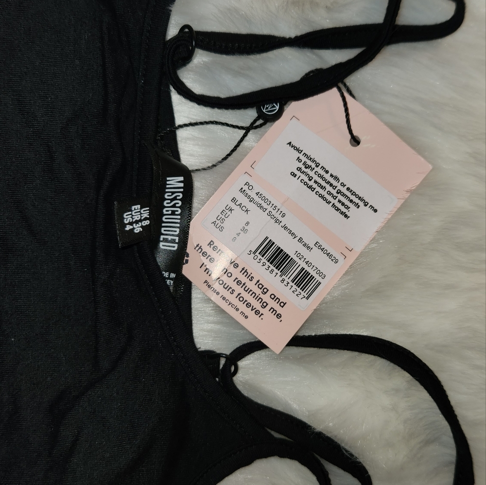 NWT !!MISSGUIDED SPORTS BRA - Picture 2 of 3